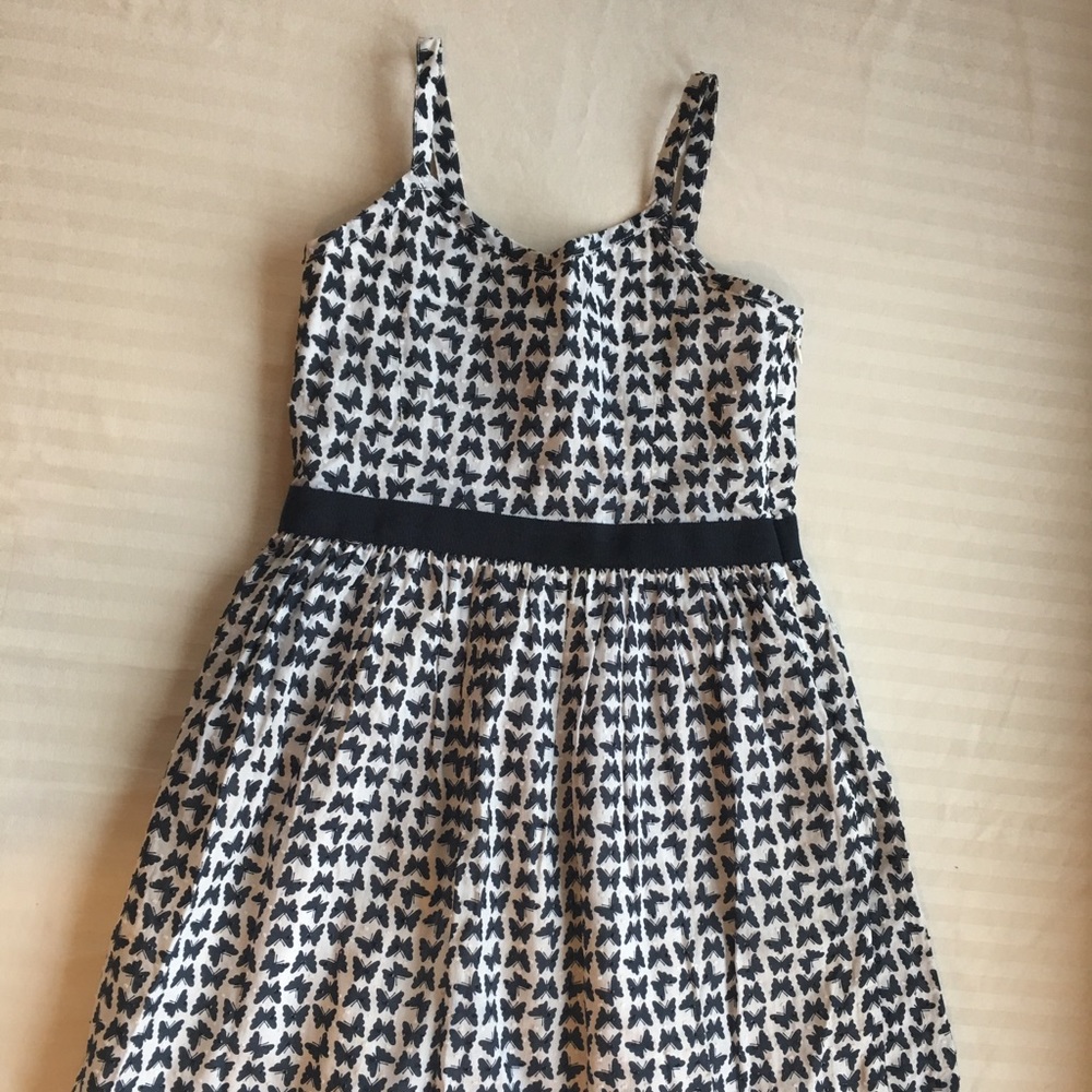 Brooks Brothers butterfly print sundress